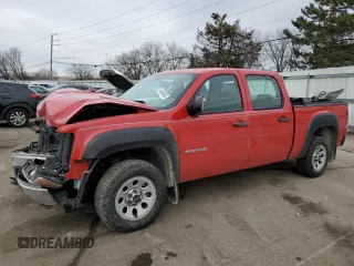 2010 GMC Sierra 1500 with VIN 3GTRCTEA9AG161803, listed as a Copart auction lot 46456495 with 128,796 mi miles and Salvage Title. Bid and sale history available at DreamBid. Image 1.