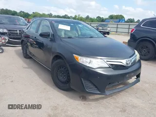 2014 Toyota Camry L with VIN 4T1BF1FK8EU468379, listed as a IAAI auction lot 42134387 with 101,603 mi miles and . Bid and sale history available at DreamBid. Image 1.