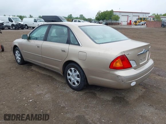 2001 Toyota Avalon XL z VIN 4T1BF28B41U172837, wystawiony jako IAAI lot #42350664 z przebiegiem 150 111 mil mil oraz . Historia ofert i sprzedaży dostępna na DreamBid. Obrazek 3.