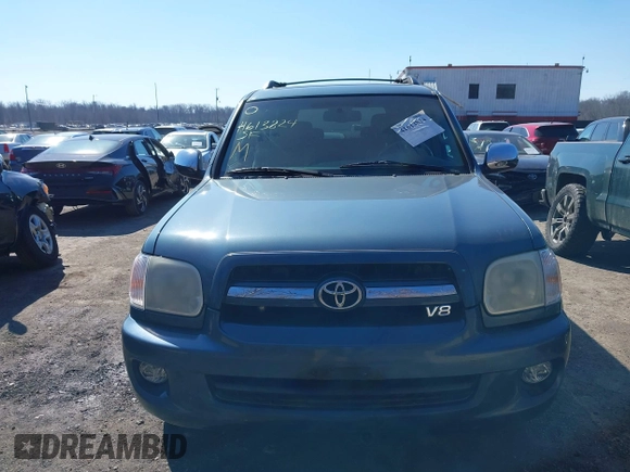 2007 Toyota Sequoia Limited with VIN 5TDBT48A67S291504, listed as a IAAI auction lot 41613824 with 139,089 mi miles and . Bid and sale history available at DreamBid. Image 12.