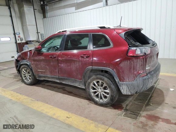 2019 Jeep Cherokee Altitude with VIN 1C4PJMLBXKD383392, listed as a Copart auction lot 87704675 with 312,510 mi miles and Salvage Title. Bid and sale history available at carsss.com. Image 2.