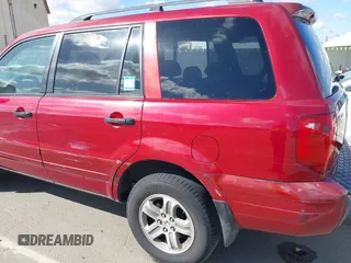 2005 Honda Pilot EX-L with VIN 2HKYF18545H544535, listed as a IAAI auction lot 42250692 with 232,994 mi miles and . Bid and sale history available at DreamBid. Image 19.