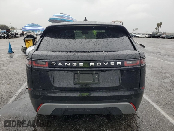 2018 Land Rover Range Rover Velar S with VIN SALYB2RN1JA709564, listed as a Copart auction lot 47500705 with 44,580 mi miles and Salvage title. Bid and sale history available at DreamBid. Image 6.