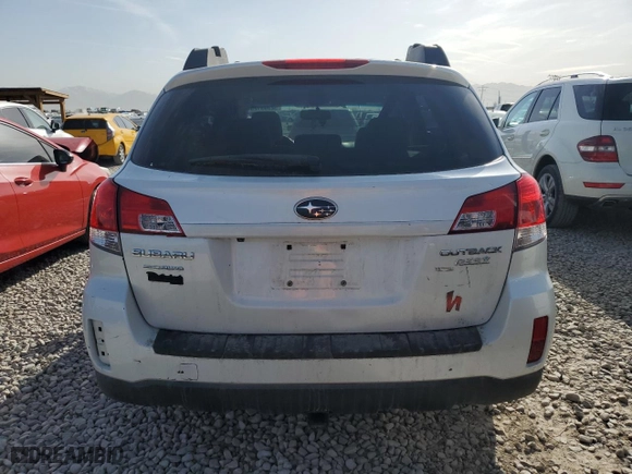 2011 Subaru Outback 2.5i Prem AWP/Pwr Moon with VIN 4S4BRBGC6B3315084, listed as a Copart auction lot 52393125 with 194,730 mi miles and Salvage Title. Bid and sale history available at carsss.com. Image 6.