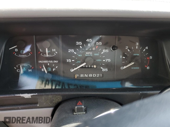 1994 Ford Explorer Eddie Bauer z VIN 1FMDU34X3RUB37188, wystawiony jako Copart lot #77674574 z przebiegiem 64 028 mil mil oraz Szkoda całkowita • Salvage title. Historia ofert i sprzedaży dostępna na DreamBid. Obrazek 9.