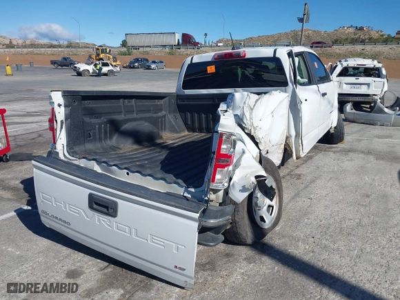 2021 Chevrolet Colorado 2WD Work Truck with VIN 1GCGSBEN9M1172245, listed as a IAAI auction lot 41817191 with 1 mi miles. Bid and sale history available at carsss.com. Image 4.