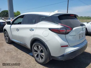2020 Nissan Murano S with VIN 5N1AZ2AJ7LN140921, listed as a IAAI auction lot 41842483 with 51,457 mi miles. Bid and sale history available at carsss.com. Image 3.