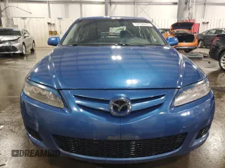 2007 Mazda 6 i Sport VE with VIN 1YVHP84C875M63433, listed as a Copart auction lot 52194875 with 151,030 mi miles and Salvage Title. Bid and sale history available at DreamBid. Image 5.