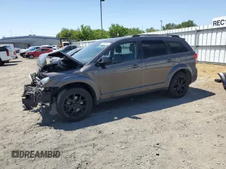 2017 Dodge Journey SXT с VIN 3C4PDCBB6HT677829, выставлен на аукционе Copart как лот 56154055 с пробегом 107 029 миль миль и Списание • Salvage title. История ставок и продаж доступна на DreamBid. Изображение 1.