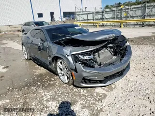2023 Chevrolet Camaro 2SS with VIN 1G1FH1R71P0123690, listed as a Copart auction lot 74048944 with 14,995 mi miles and Salvage Title. Bid and sale history available at carsss.com. Image 15.