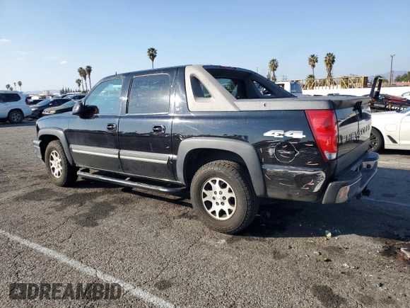 2006 Chevrolet Avalanche Z71 with VIN 3GNEK12Z26G243936, listed as a Copart auction lot 89302025 with 79,905 mi miles and Salvage Title. Bid and sale history available at carsss.com. Image 2.