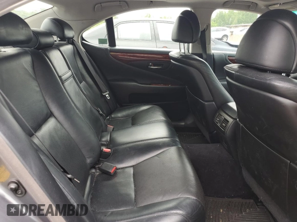 2012 Lexus LS 460 with VIN JTHCL5EF0C5014582, listed as a Copart auction lot 61168325 with 145,708 mi miles and Salvage title. Bid and sale history available at DreamBid. Image 10.
