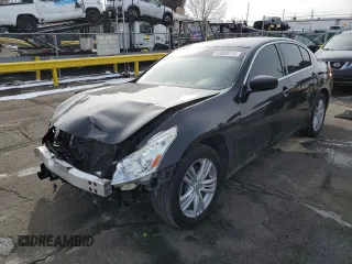 2012 Infiniti G37 x with VIN JN1CV6AR5CM671498, listed as a Copart auction lot 45935715 with 143,138 mi miles and Salvage Title. Bid and sale history available at carsss.com. Image 1.