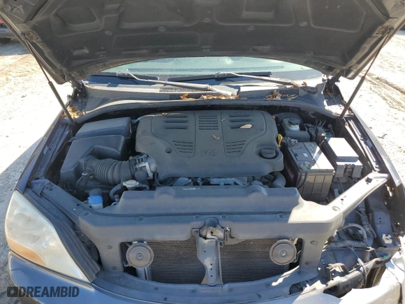 2008 Kia Sorento EX with VIN KNDJC736785856592, listed as a Copart auction lot 48199545 with 136,490 mi miles and Salvage Title. Bid and sale history available at carsss.com. Image 12.