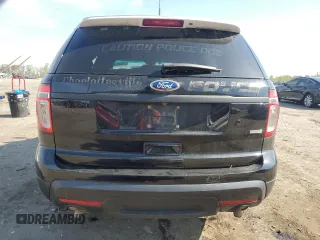 2015 Ford Utility Police Interceptor with VIN 1FM5K8AR9FGB26168, listed as a Copart auction lot 53638725 with 146,251 mi miles and Salvage Title. Bid and sale history available at carsss.com. Image 6.