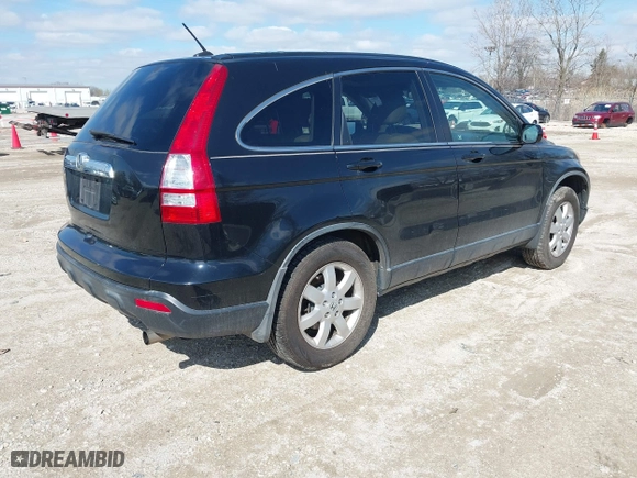 2007 Honda CR-V EX-L with VIN JHLRE38737C019763, listed as a IAAI auction lot 41933749 with 208,901 mi miles. Bid and sale history available at carsss.com. Image 4.