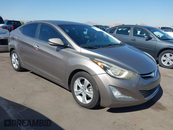 2016 Hyundai Elantra SE with VIN 5NPDH4AE6GH729242, listed as a IAAI auction lot 42562479 with 109,903 mi miles and . Bid and sale history available at DreamBid. Image 1.
