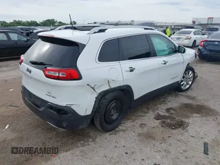 2017 Jeep Cherokee Limited z VIN 1C4PJLDB0HW516120, wystawiony jako IAAI lot #42357568 z przebiegiem 95 039 mil mil oraz . Historia ofert i sprzedaży dostępna na DreamBid. Obrazek 4.