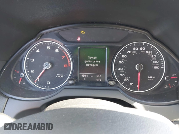 2013 Audi Q5 Premium Plus with VIN WA1LFAFP9DA011188, listed as a IAAI auction lot 42489950 with 99,464 mi miles and . Bid and sale history available at DreamBid. Image 7.