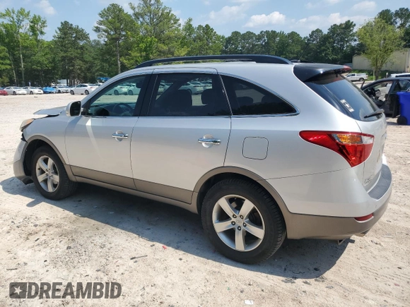 2011 Hyundai Veracruz GLS with VIN KM8NUDCC4BU170005, listed as a Copart auction lot 62420415 with 96,846 mi miles and Salvage title. Bid and sale history available at DreamBid. Image 2.