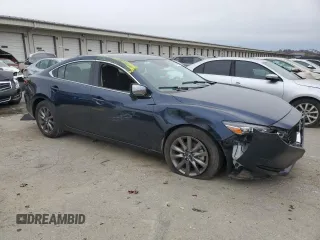 2021 Mazda 6 Sport with VIN JM1GL1UM7M1615458, listed as a Copart auction lot 81249904 with 8,430 mi miles and Salvage Title. Bid and sale history available at carsss.com. Image 4.