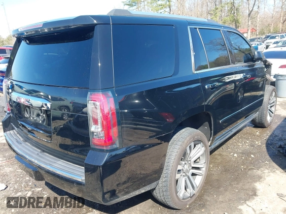 2018 GMC Yukon Denali with VIN 1GKS2CKJ2JR303356, listed as a IAAI auction lot 41768935 with 89,869 mi miles. Bid and sale history available at carsss.com. Image 4.