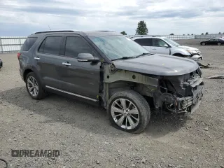 2019 Ford Explorer Limited z VIN 1FM5K8FH3KGA17442, wystawiony jako Copart lot #58272625 z przebiegiem 88 907 mil mil oraz Szkoda całkowita • Salvage title. Historia ofert i sprzedaży dostępna na DreamBid. Obrazek 4.