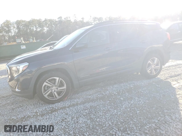 2018 GMC Terrain SLE with VIN 3GKALMEX7JL213030, listed as a Copart auction lot 88344705 with 94,057 mi miles and Salvage Title. Bid and sale history available at carsss.com. Image 1.