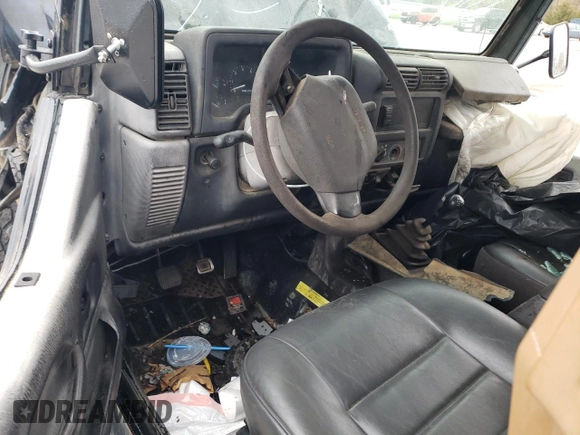 2000 Jeep Wrangler SE with VIN 1J4FA29PXYP746021, listed as a Copart auction lot 51023485 with 0 mi miles and Salvage Title. Bid and sale history available at carsss.com. Image 8.