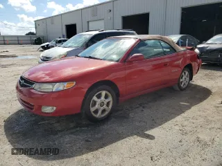 2001 Toyota Solara SE with VIN 2T1FF28P21C505308, listed as a Copart auction lot 72587194 with 125,220 mi miles and Salvage Title. Bid and sale history available at carsss.com. Image 1.
