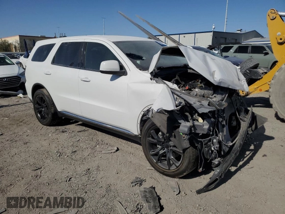 2019 Dodge Durango SXT Plus with VIN 1C4RDHAG5KC791147, listed as a Copart auction lot 58432915 with 59,146 mi miles and Salvage title. Bid and sale history available at DreamBid. Image 4.
