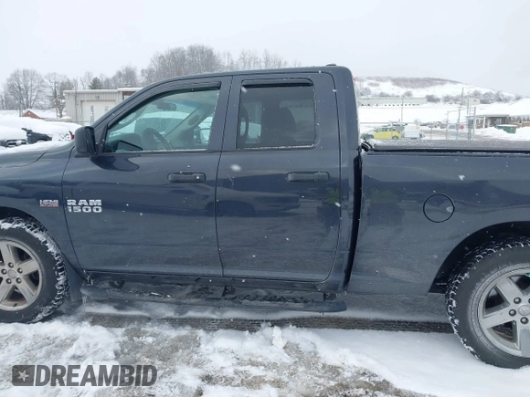 2018 Ram 1500 Express with VIN 1C6RR7FT8JS198377, listed as a IAAI auction lot 41211584 with 74,108 mi miles. Bid and sale history available at carsss.com. Image 14.