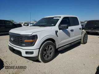 2024 Ford F-150 STX with VIN 1FTEW2KP7RKE59053, listed as a Copart auction lot 49774255 with 3,804 mi miles and Salvage Title. Bid and sale history available at carsss.com. Image 1.