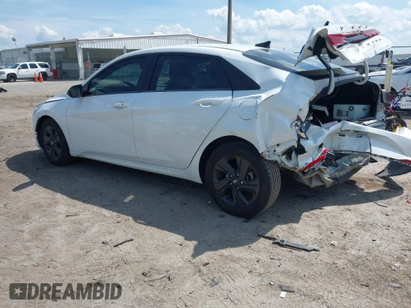 2022 Hyundai Elantra SEL with VIN 5NPLM4AG5NH067787, listed as a IAAI auction lot 41804677 with 93,276 mi miles and . Bid and sale history available at DreamBid. Image 3.