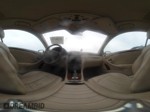 2008 Mercedes-Benz CLK 3.5L with VIN WDBTJ56H38F244866, listed as a IAAI auction lot 41796710 with 185,995 mi miles. Bid and sale history available at carsss.com. Image 19.