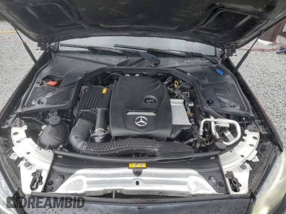 2018 Mercedes-Benz C 300 with VIN WDDWJ4JB8JF669393, listed as a Copart auction lot 48343995 with 119,255 mi miles and Clean Title. Bid and sale history available at carsss.com. Image 11.
