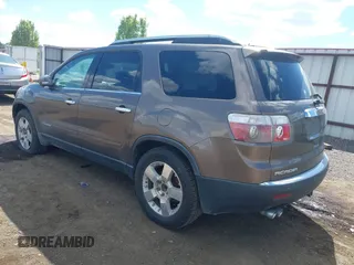 2008 GMC Acadia SLT1 with VIN 1GKER23748J240792, listed as a IAAI auction lot 42173812 with Not Provided miles. Bid and sale history available at carsss.com. Image 3.