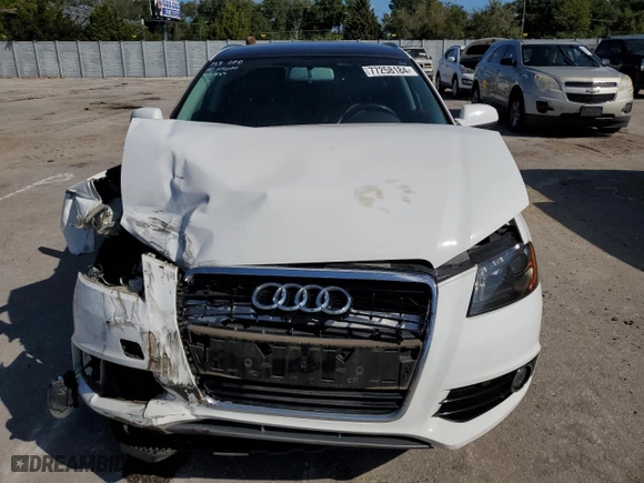 2011 Audi A3 2.0 TDI Premium Plus with VIN WAUKJAFM1BA089867, listed as a Copart auction lot 77258184 with 0 mi miles and Salvage Title. Bid and sale history available at carsss.com. Image 5.