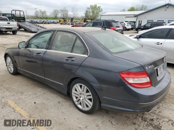 2009 Mercedes-Benz C-Class 3.0L Sport with VIN WDDGF81X99F255155, listed as a Copart auction lot 52289425 with 80,492 mi miles and Clean Title. Bid and sale history available at carsss.com. Image 2.