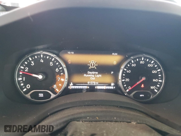 2018 Jeep Renegade Altitude with VIN ZACCJBBB9JPH96697, listed as a Copart auction lot 51349565 with 61,378 mi miles and Salvage title. Bid and sale history available at DreamBid. Image 9.