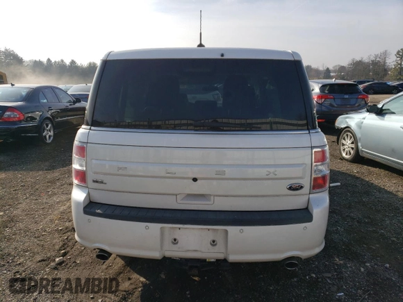 2015 Ford Flex SEL with VIN 2FMGK5C89FBA07815, listed as a Copart auction lot 86579514 with 150,585 mi miles and Salvage Title. Bid and sale history available at carsss.com. Image 6.