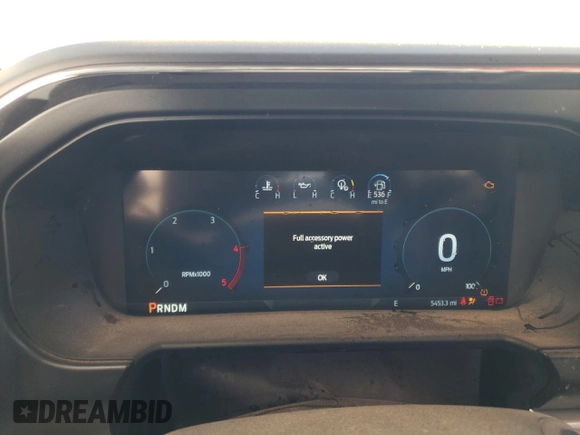 2024 Ford F-350 XL with VIN 1FT8W3BT0REF19303, listed as a Copart auction lot 88505855 with 5,453 mi miles and Salvage Title. Bid and sale history available at DreamBid. Image 9.