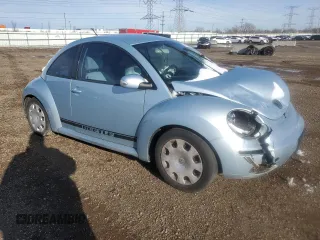 2010 Volkswagen New Beetle Coupe with VIN 3VWPG3AG8AM007734, listed as a Copart auction lot 49179215 with 0 mi miles and Salvage Title. Bid and sale history available at carsss.com. Image 4.