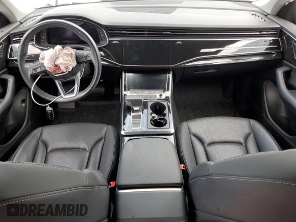 2019 Audi Q8 Premium Plus with VIN WA1BVAF19KD047856, listed as a Copart auction lot 71574172 with 55,113 mi miles. Bid and sale history available at carsss.com. Image 8.