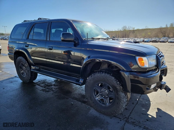 2001 Toyota 4Runner SR5 with VIN JT3HN86R210338644, listed as a Copart auction lot 53341425 with 292,670 mi miles and Salvage Title. Bid and sale history available at carsss.com. Image 4.