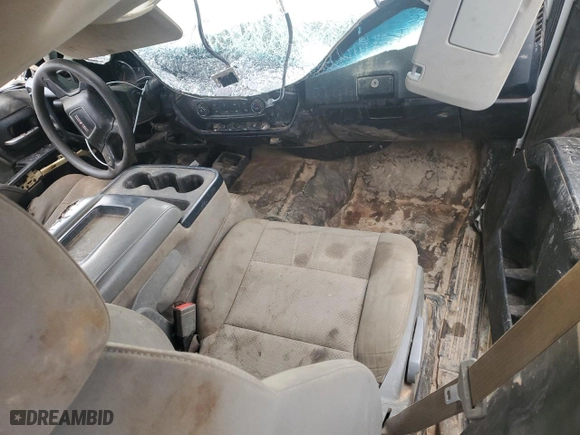 2016 GMC Sierra 3500HD with VIN 1GT42VC87GF135672, listed as a Copart auction lot 49170015 with 0 mi miles and Salvage Title. Bid and sale history available at carsss.com. Image 8.