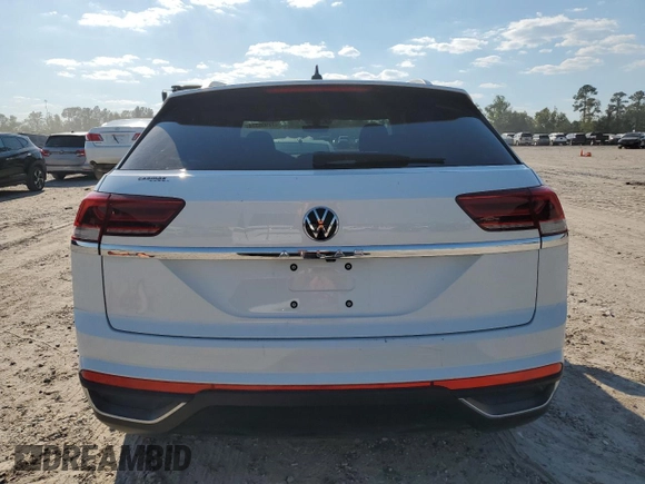 2021 Volkswagen Atlas S with VIN 1V2AC2CA3MC205553, listed as a Copart auction lot 72906374 with 40,916 mi miles and Salvage title. Bid and sale history available at DreamBid. Image 6.