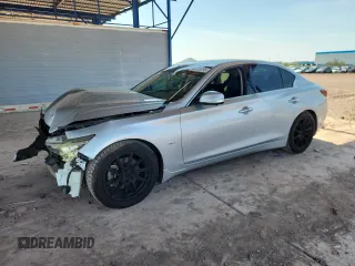 2019 Infiniti Q50 Luxe с VIN JN1EV7AP0KM511475, выставлен на аукционе Copart как лот 60319795 с пробегом 85 374 миль миль и Списание • Salvage title. История ставок и продаж доступна на DreamBid. Изображение 1.