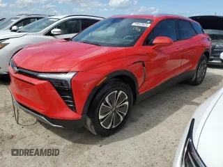 2024 Chevrolet Blazer EV eAWD LT z VIN 3GNKDBRJ8RS199204, wystawiony jako Copart lot #74947624 z przebiegiem 5 200 mil mil oraz Nie do naprawy • Non repairable. Historia ofert i sprzedaży dostępna na DreamBid. Obrazek 1.