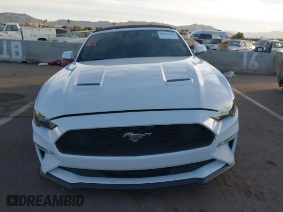 2021 Ford Mustang EcoBoost with VIN 1FATP8UH2M5120338, listed as a IAAI auction lot 40958016 with 76,979 mi miles. Bid and sale history available at carsss.com. Image 11.